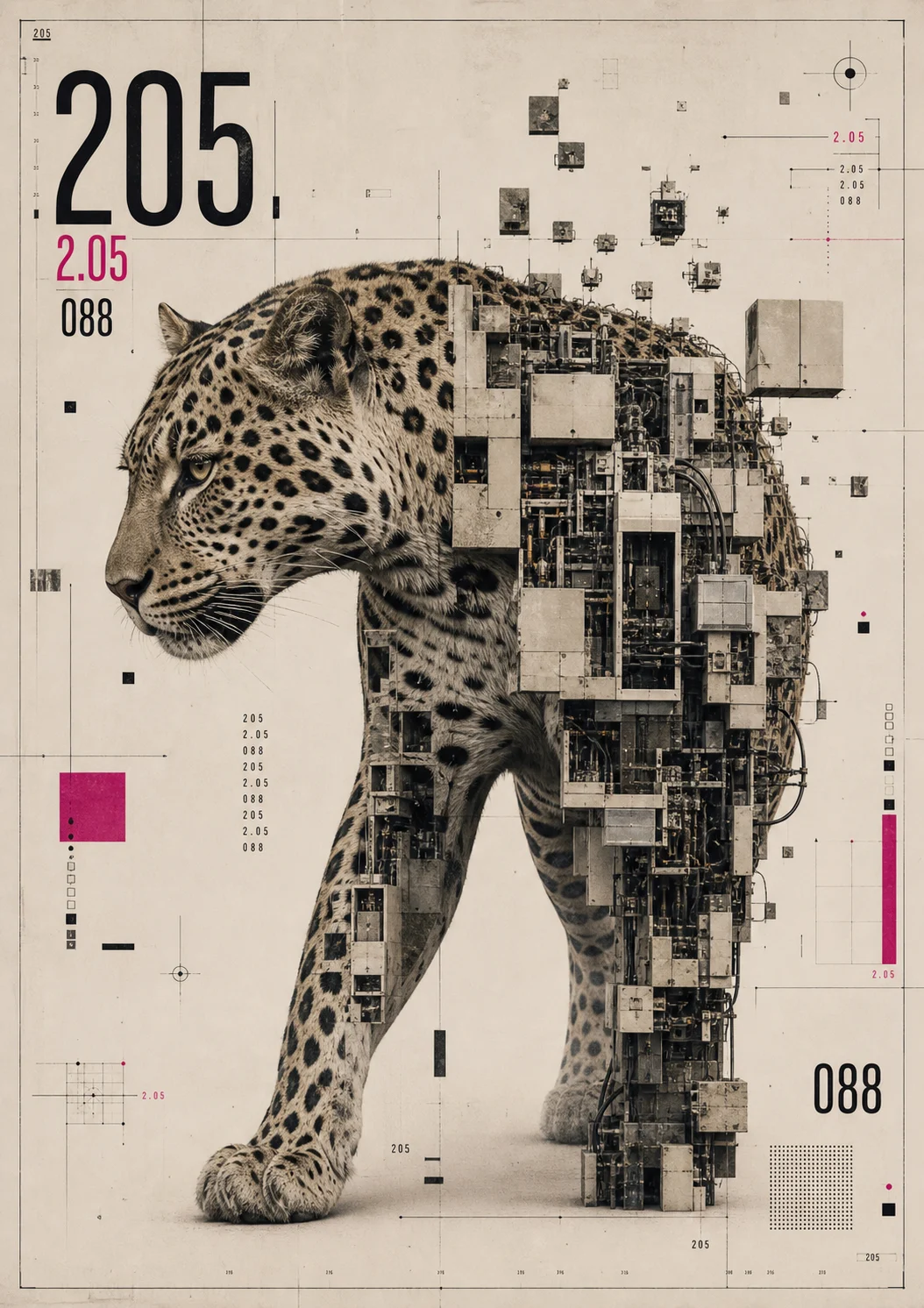 Leopard Grid — Eletro 039