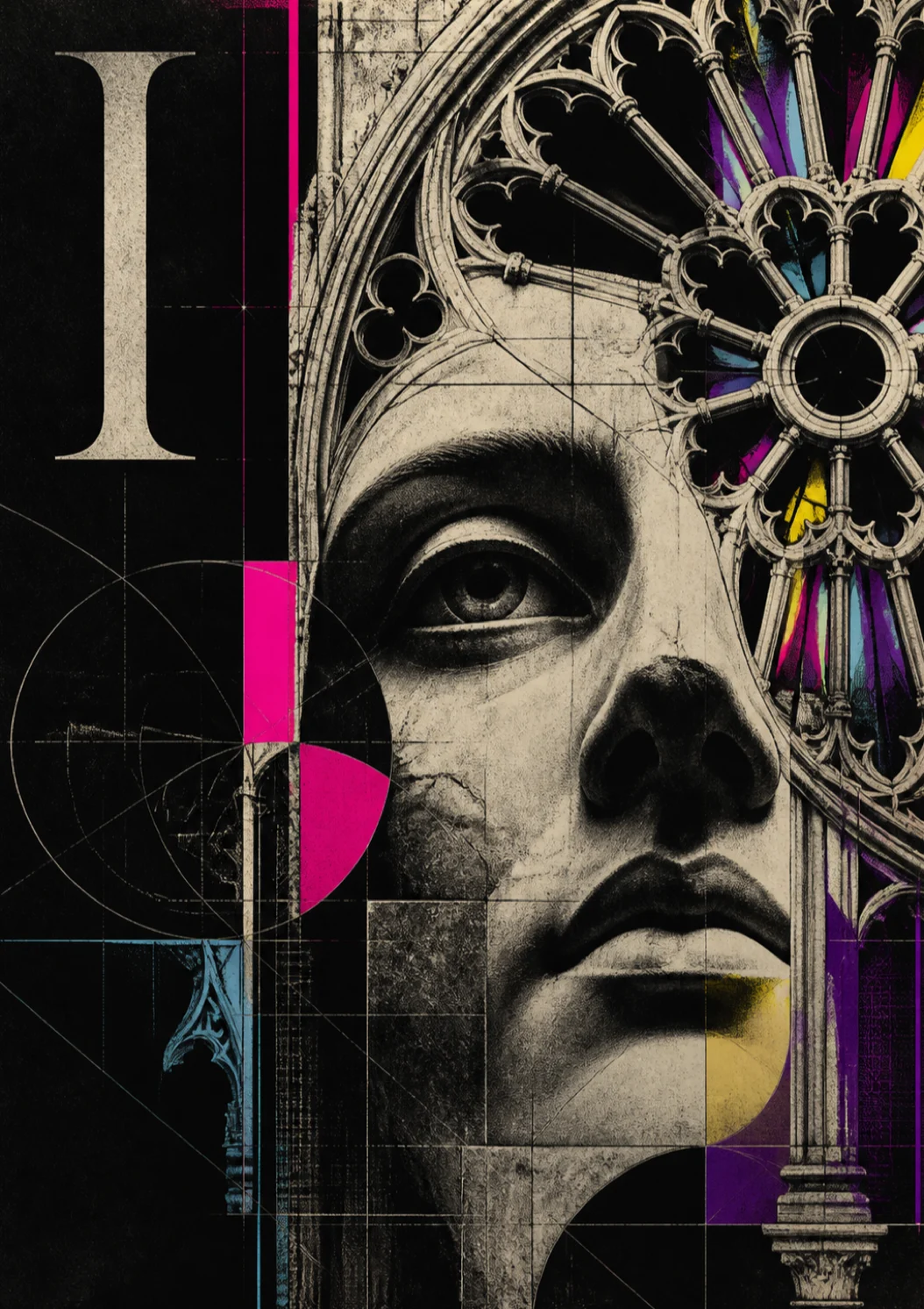 Rose Window Visage — Gotic 011