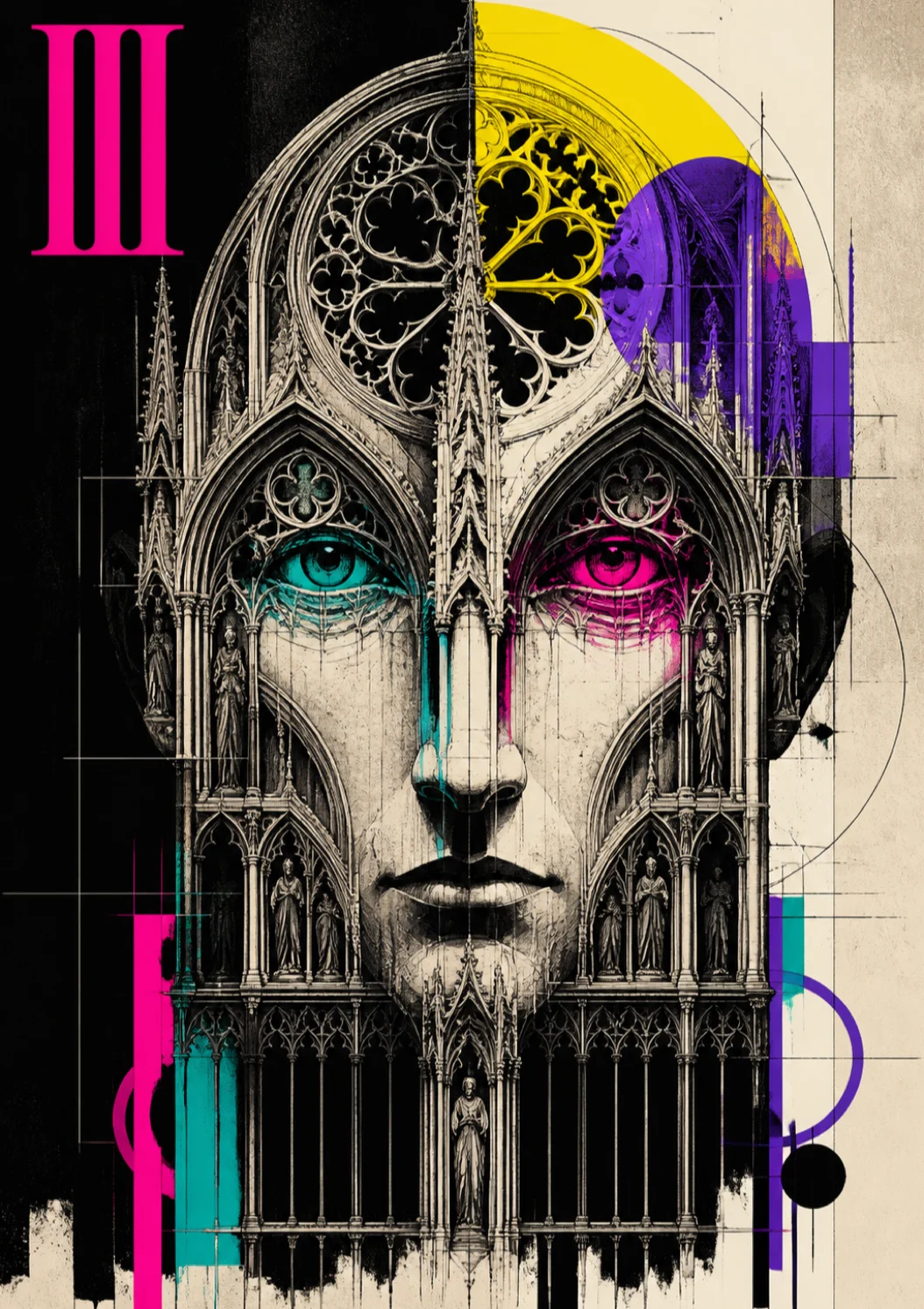 Choir Screen Mask — Gotic 013