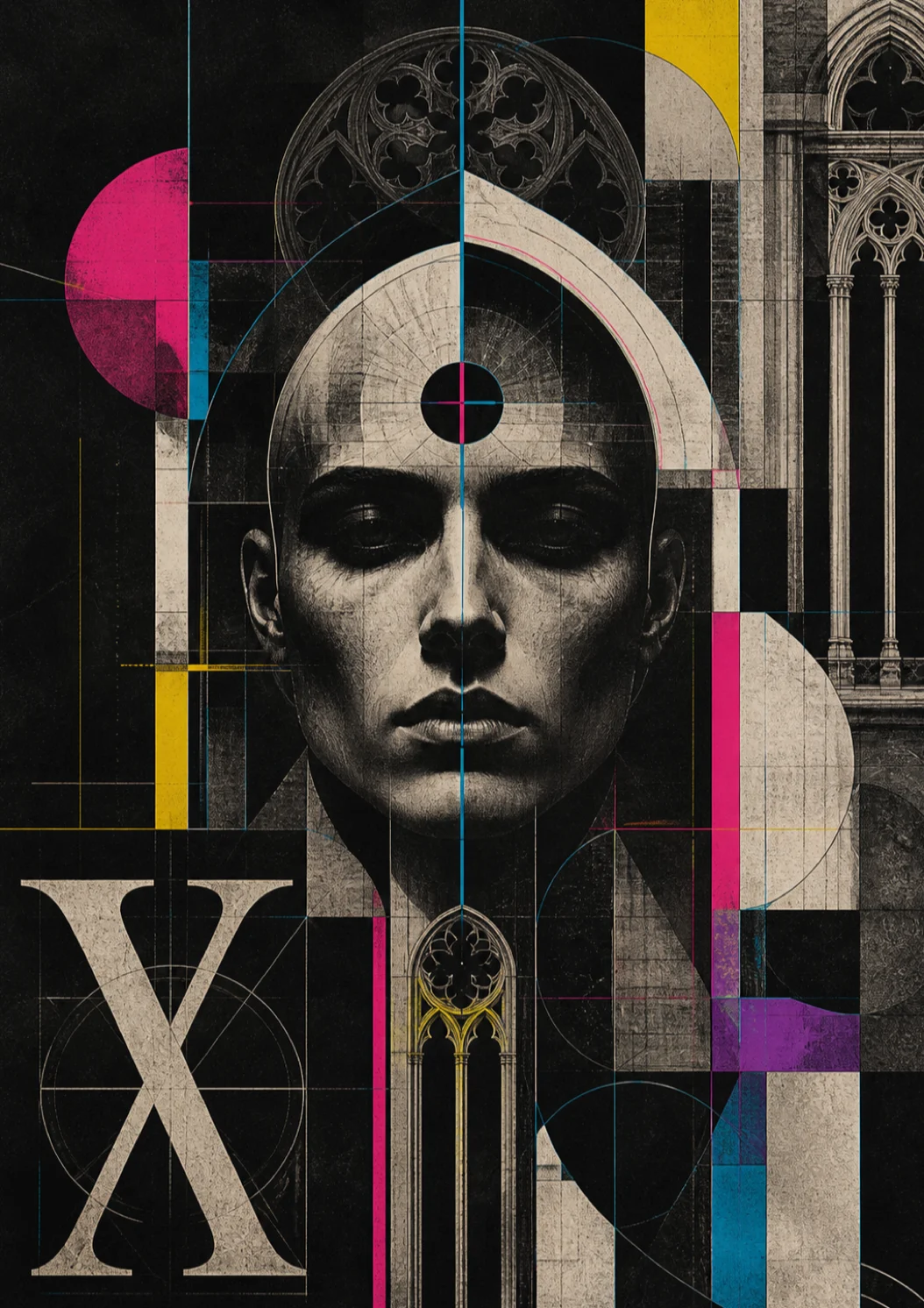 Black Choir Portrait — Gotic 020