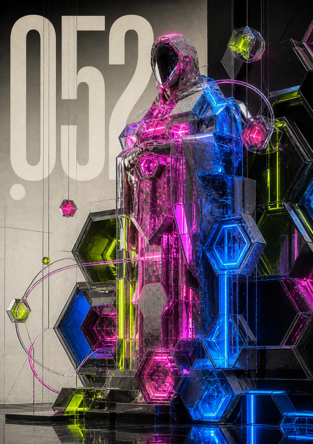 Resin Sentinel Hexagons — Neom 005