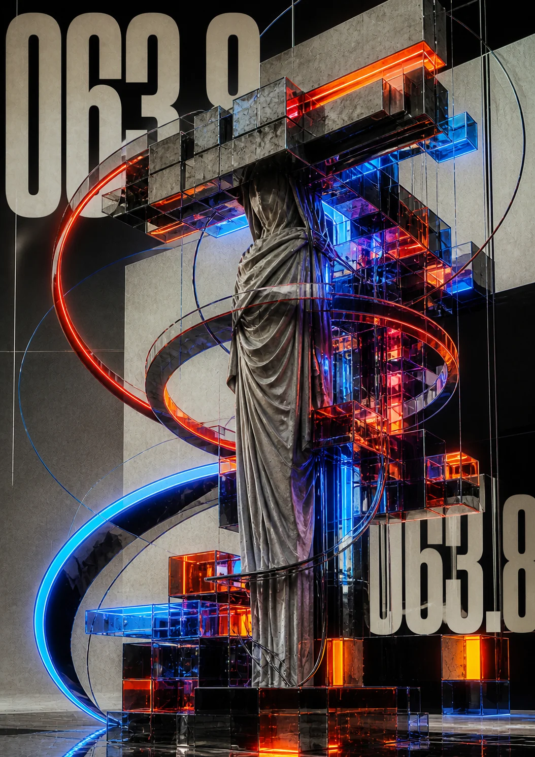 Electric Caryatid Spirals — Neom 006