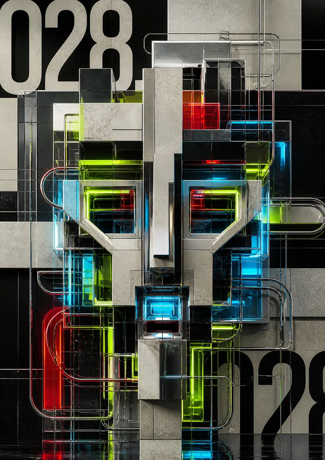 Liquid Mask Squares — Neom 013