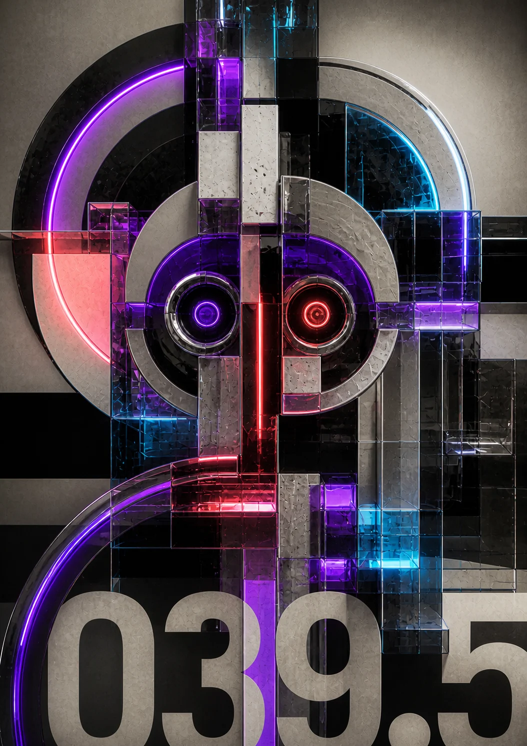 Chrome Gaze Crescents — Neom 014