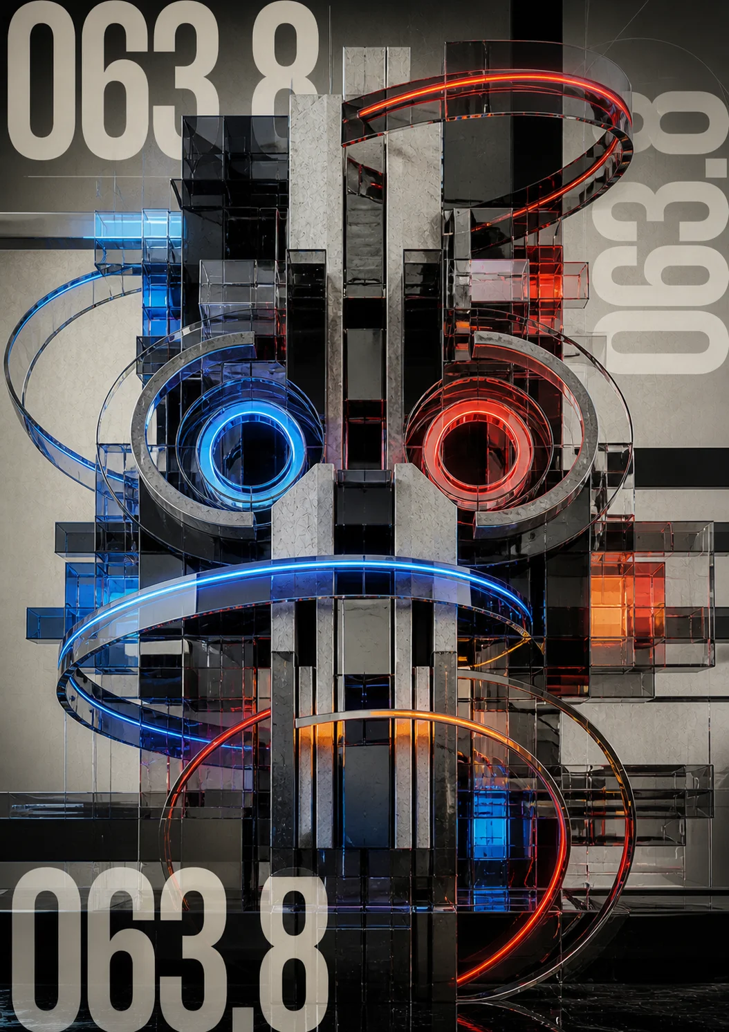 Glass Memory Spirals — Neom 016