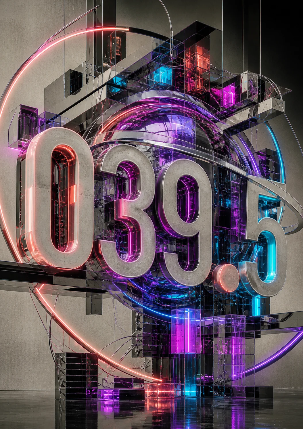 Emissive Orbit Crescents — Neom 024