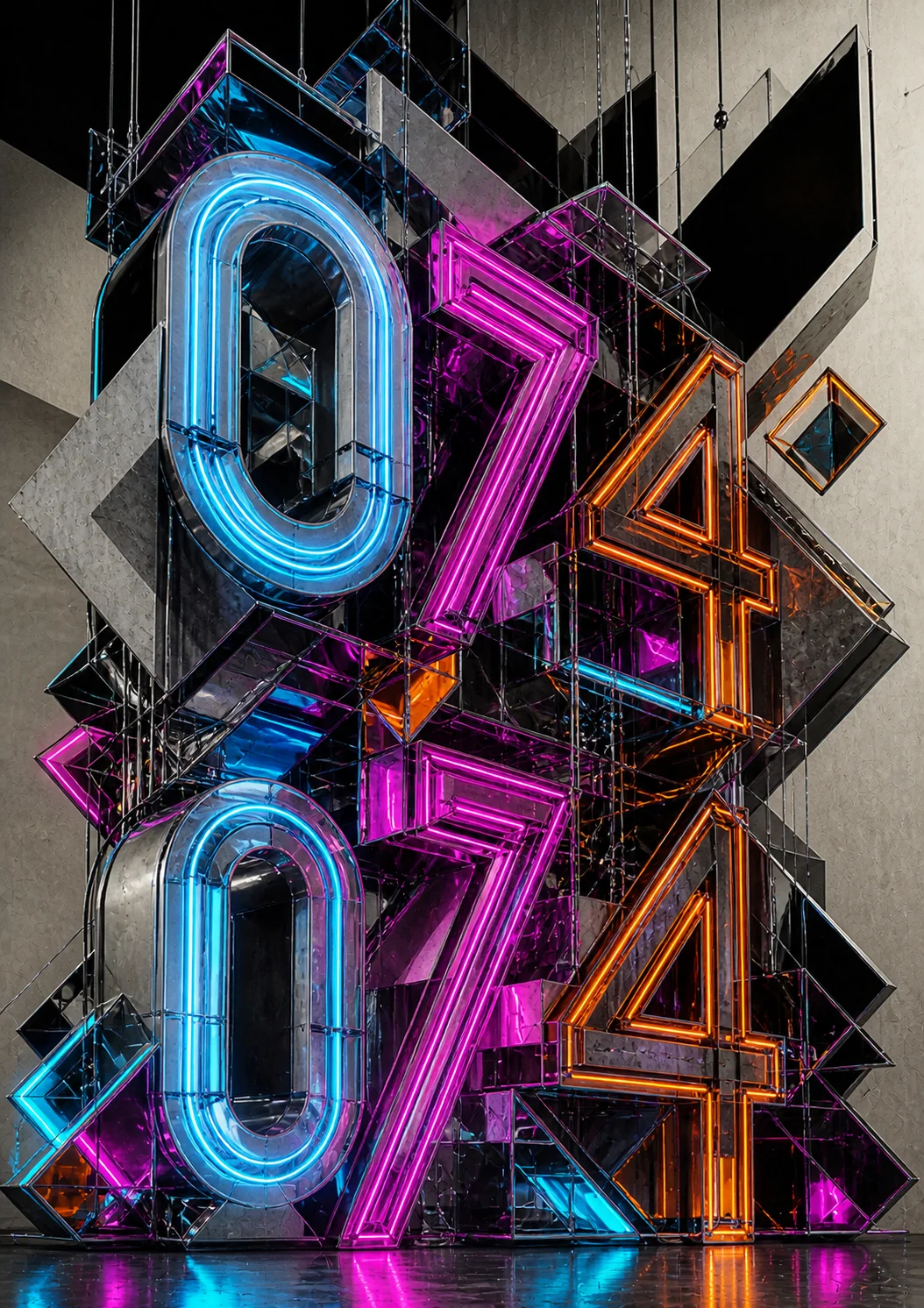 Neon Stack Diamonds — Neom 027