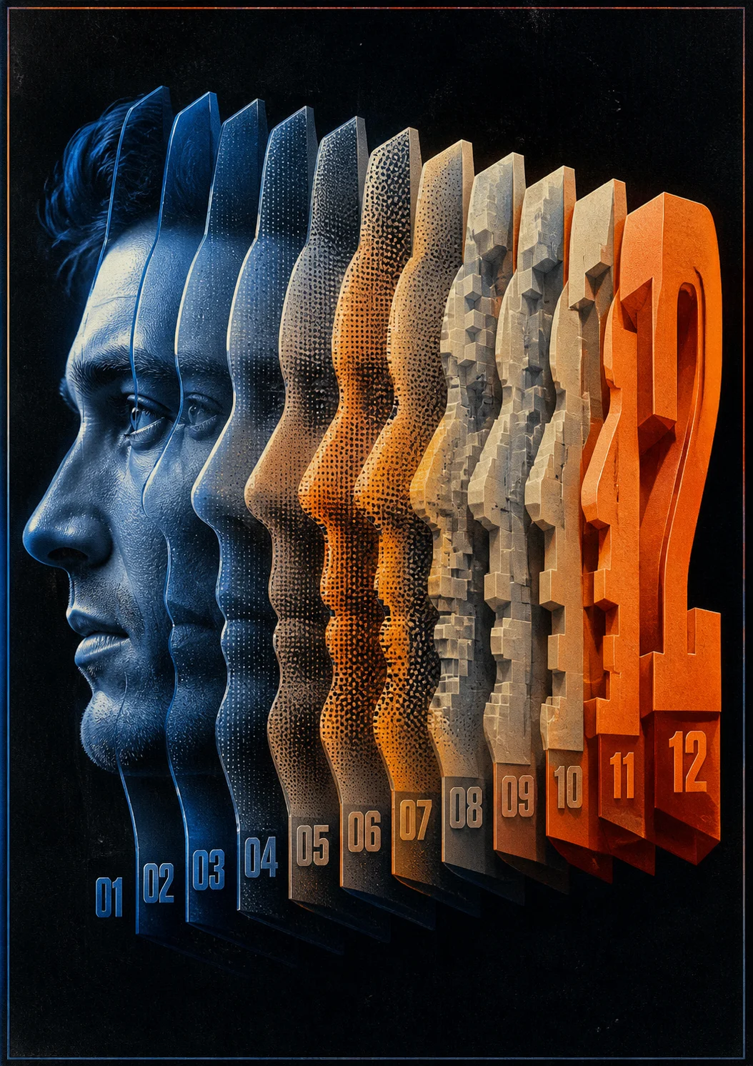 Twelve Profile Slices — Origin 012