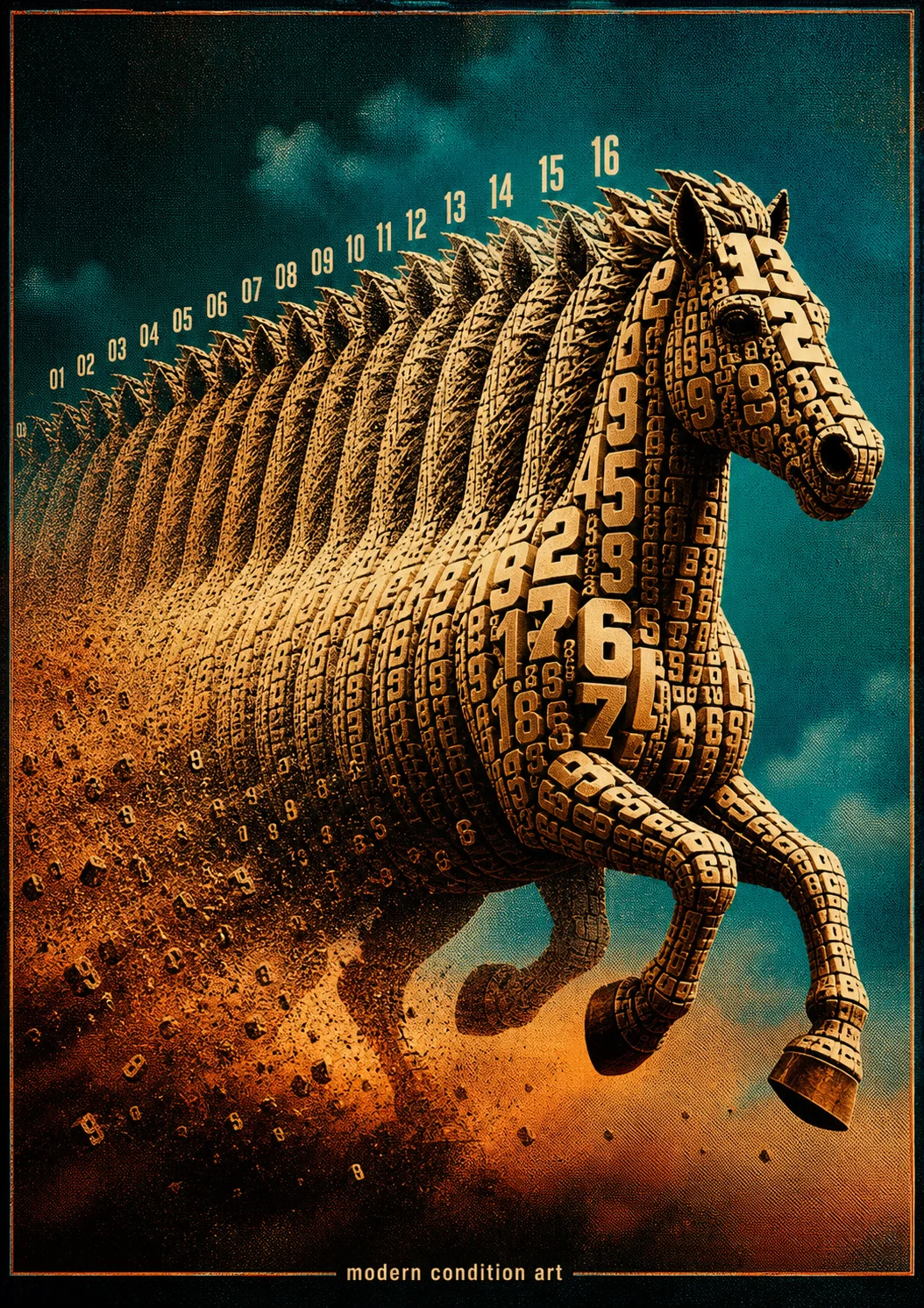 Sixteen Stride Horse — Origin 035