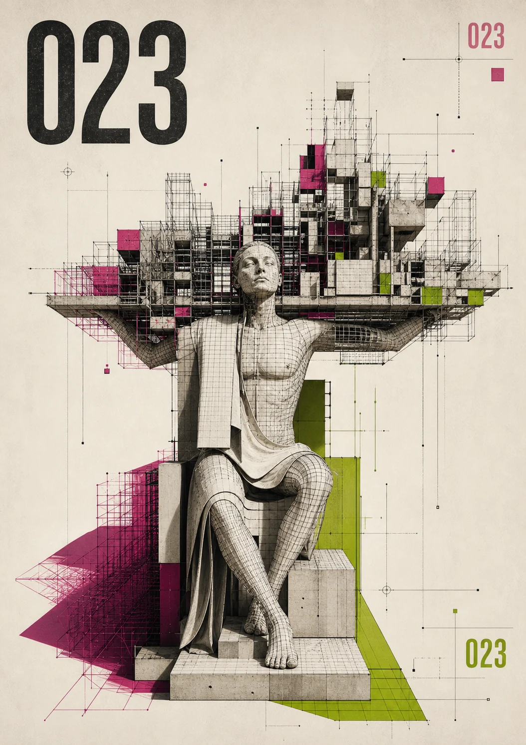 Seated Lattice Atlas — Vectra 002
