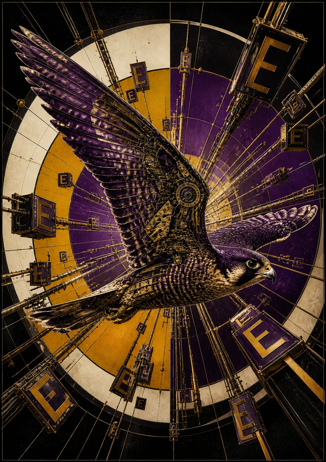 Falcon Flight Lattice — Verso 034