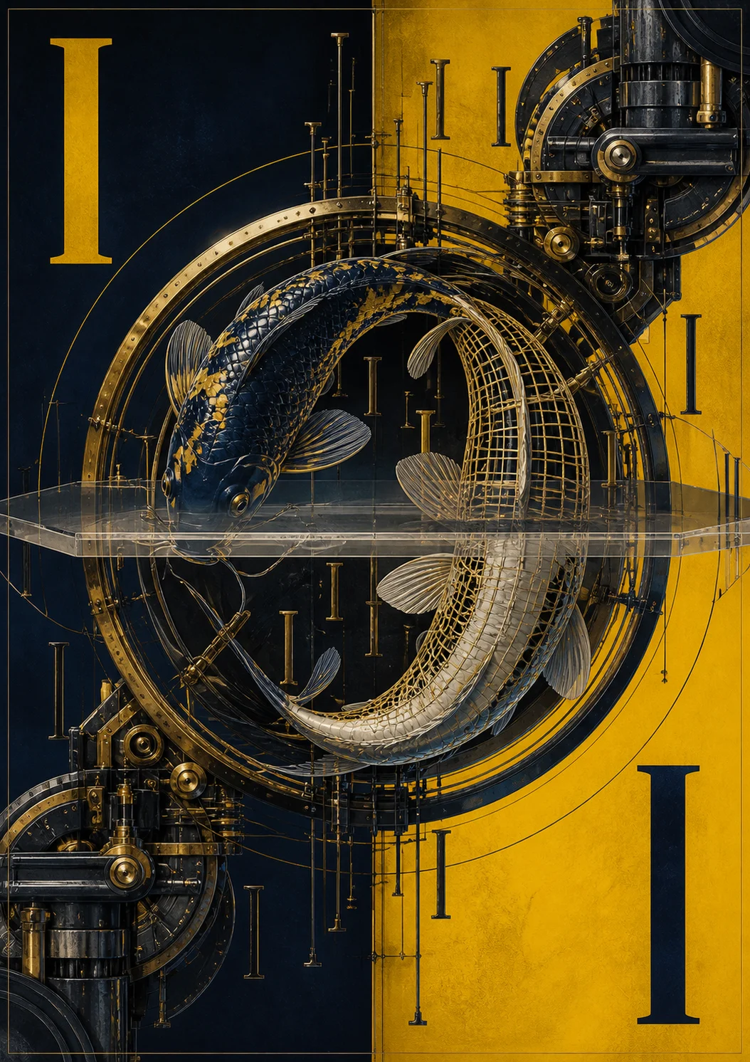 Koi Orbit Shadow — Verso 038