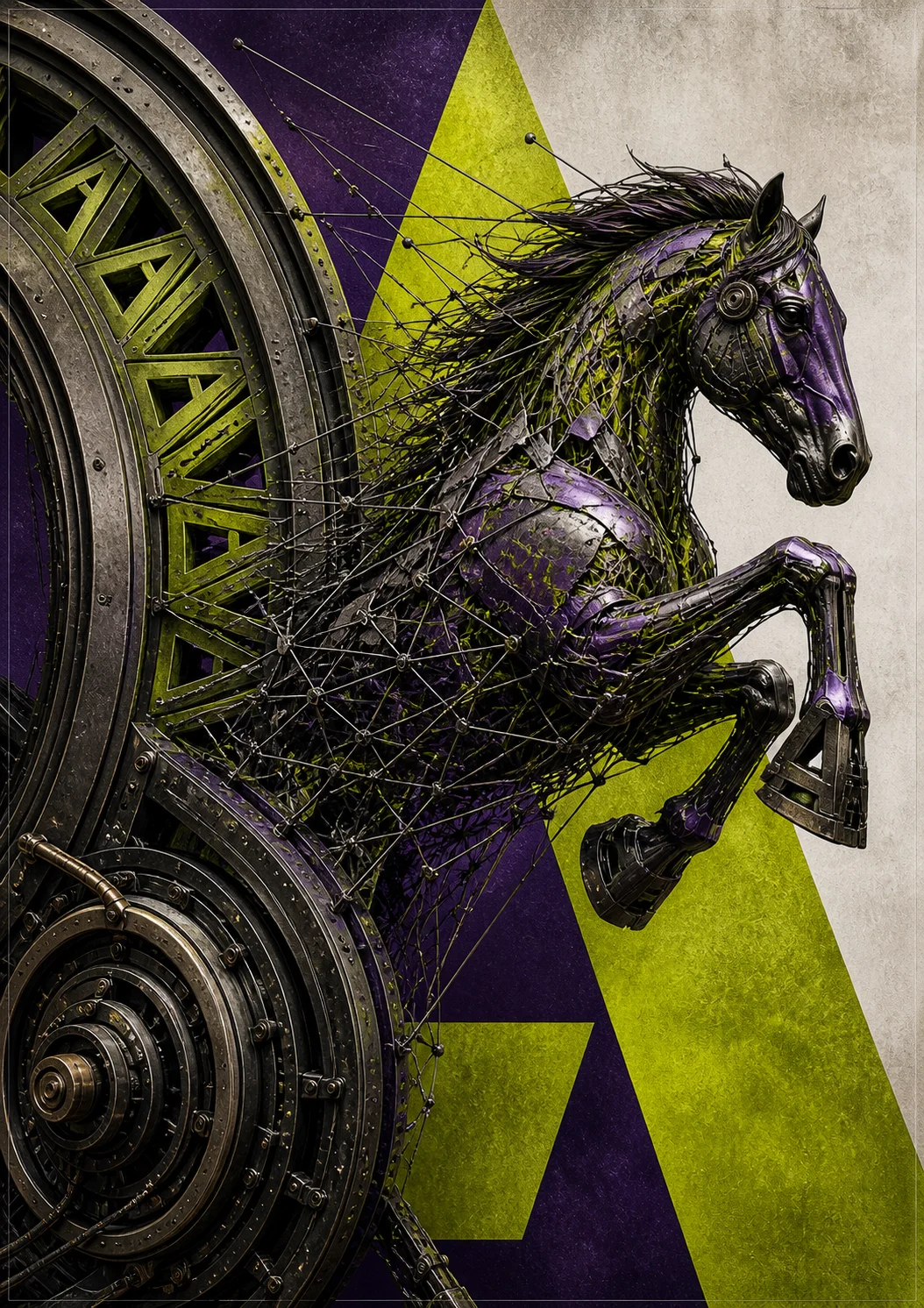 Horse Vector Stride — Verso 040